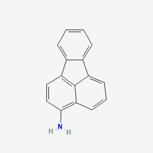 3-Aminofluoranthene structure, CAS 2693-46-1