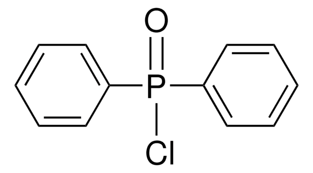 Diphenylphosphinyl chloride structure, CAS 1499-21-4