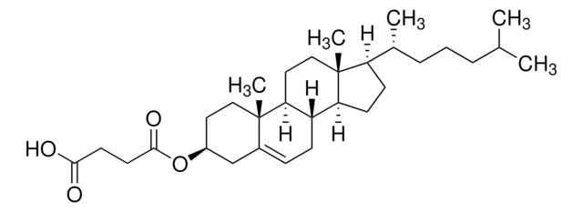 Cholesteryl hemisuccinate structure, CAS 1510-21-0