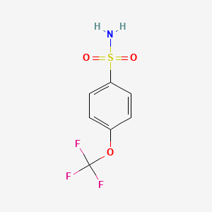 4-(Trifluoromethoxy)benzenesulfonamide structure, CAS 1513-45-7