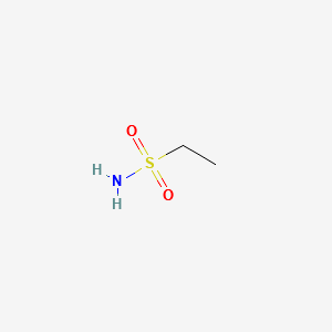Ethanesulfonamide structure, CAS 1520-70-3