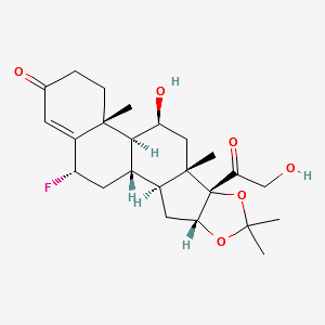 Flurandrenolide structure, CAS 1524-88-5