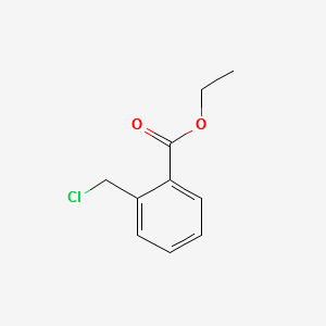 Ethyl 2-chloromethylbenzoate structure, CAS 1531-78-8