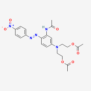Disperse Red 74 structure, CAS 1533-74-0