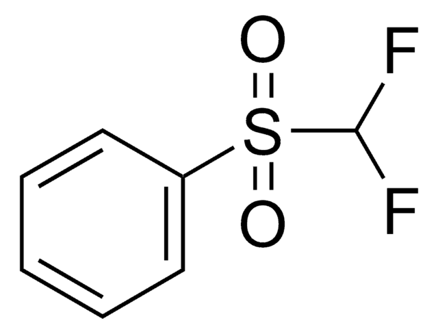 Difluoromethyl phenyl sulfone structure, CAS 1535-65-5