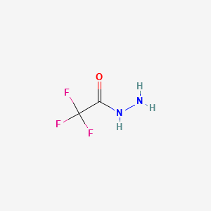2,2,2-Trifluoroacetohydrazide structure, CAS 1538-08-5
