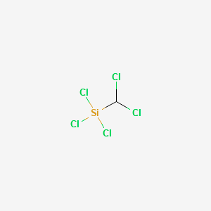 Trichloro(dichloromethyl)silane structure, CAS 1558-24-3