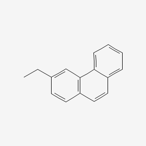 3-Ethylphenanthrene structure, CAS 1576-68-7