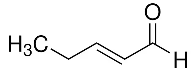 trans-2-Pentenal structure, CAS 1576-87-0
