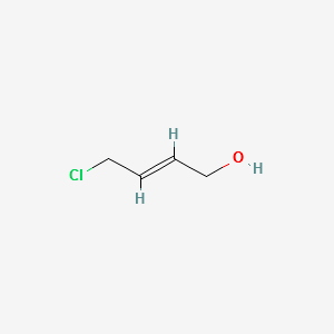 trans-4-Chloro-2-butene-1-ol structure, CAS 1576-93-8