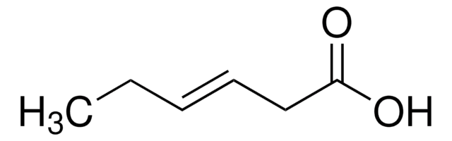 trans-3-Hexenoic acid structure, CAS 1577-18-0