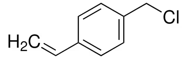 4-Vinylbenzyl chloride structure, CAS 1592-20-7