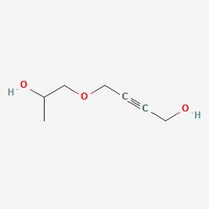 5-Oxa-2-octyne-1,7-diol structure, CAS 1606-79-7