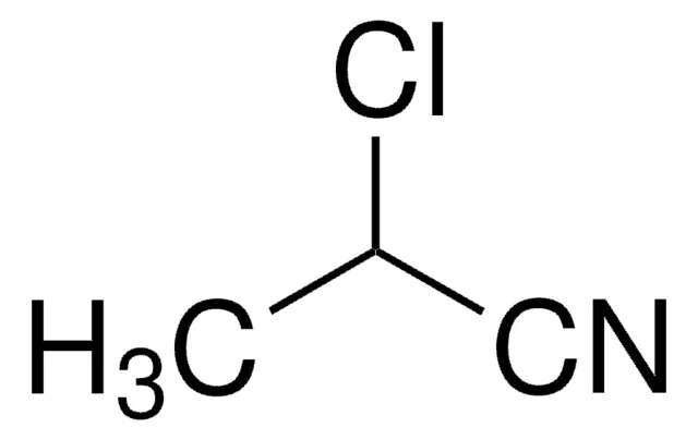 2-Chloropropionitrile structure, CAS 1617-17-0