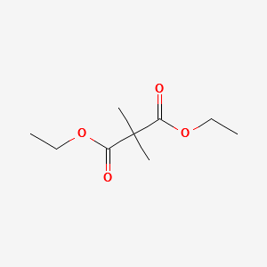 Diethyl dimethylmalonate structure, CAS 1619-62-1