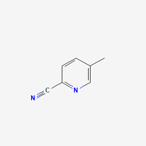 2-Cyano-5-methylpyridine structure, CAS 1620-77-5