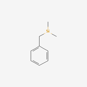 Benzyldimethylsilane structure, CAS 1631-70-5