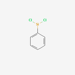Dichlorophenylsilane structure, CAS 1631-84-1