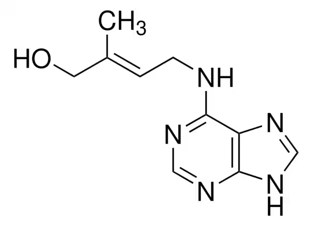 trans-Zeatin structure, CAS 1637-39-4