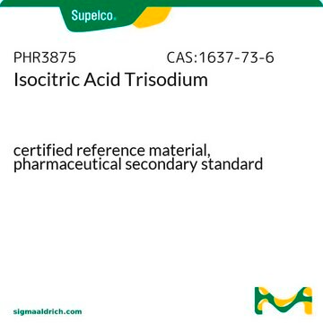 Isocitric acid trisodium salt structure, CAS 1637-73-6
