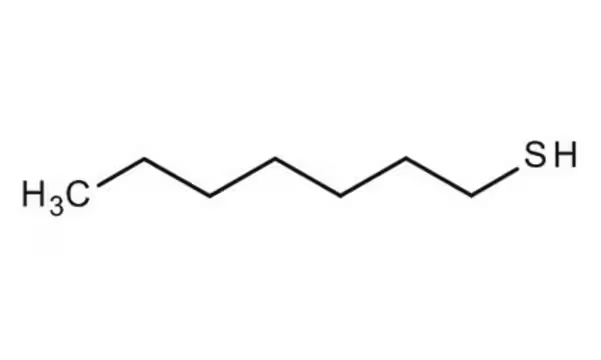 1-Heptanethiol structure, CAS 1639-09-4