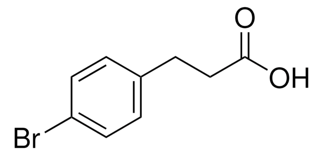 3-(4-Bromophenyl)propionic acid structure, CAS 1643-30-7