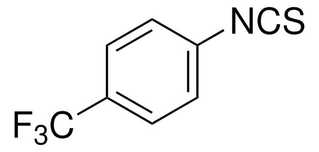 4-(Trifluoromethyl)phenyl isothiocyanate structure, CAS 1645-65-4