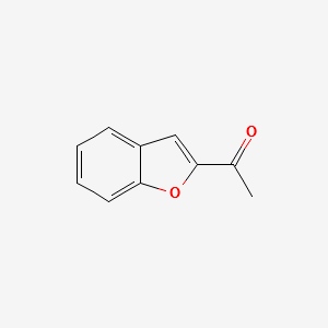 2-Acetylbenzofuran structure, CAS 1646-26-0