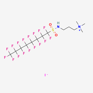 Perfluoroalkylsulfonyl quaternary ammonium iodides structure, CAS 1652-63-7
