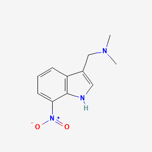 7-Nitrogramine structure, CAS 1654-34-8