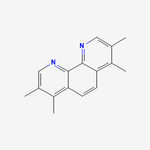 3,4,7,8-Tetramethyl-1,10-phenanthroline structure, CAS 1660-93-1