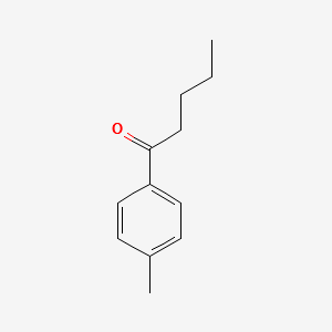 4'-Methylvalerophenone structure, CAS 1671-77-8