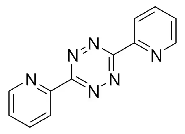 3,6-Di(2-pyridyl)-1,2,4,5-tetrazine structure, CAS 1671-87-0