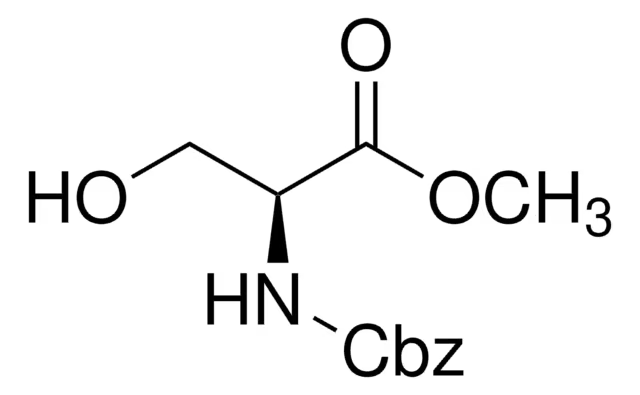 N-Cbz-L-serine methyl ester structure, CAS 1676-81-9