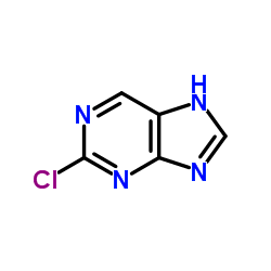 2-Chloropurine structure, CAS 1681-15-8