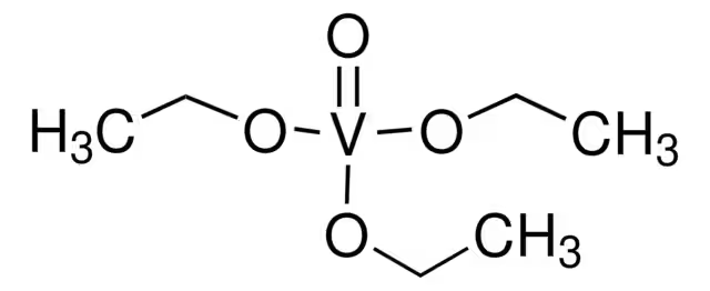 Vanadium(V) oxytriethoxide structure, CAS 1686-22-2