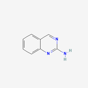 2-Quinazolinamine structure, CAS 1687-51-0