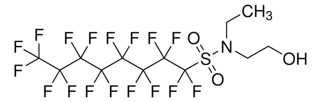 N-Ethyl-N-(2-hydroxyethyl)perfluorooctylsulphonamide structure, CAS 1691-99-2