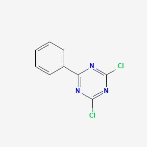 2,4-Dichloro-6-phenyl-1,3,5-triazine structure, CAS 1700-02-3