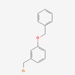 3-Benzyloxybenzyl bromide structure, CAS 1700-31-8