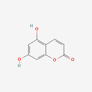 5,7-Dihydroxycoumarin structure, CAS 2732-18-5