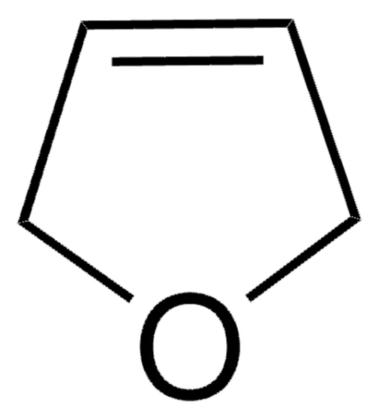 2,5-Dihydrofuran structure, CAS 1708-29-8