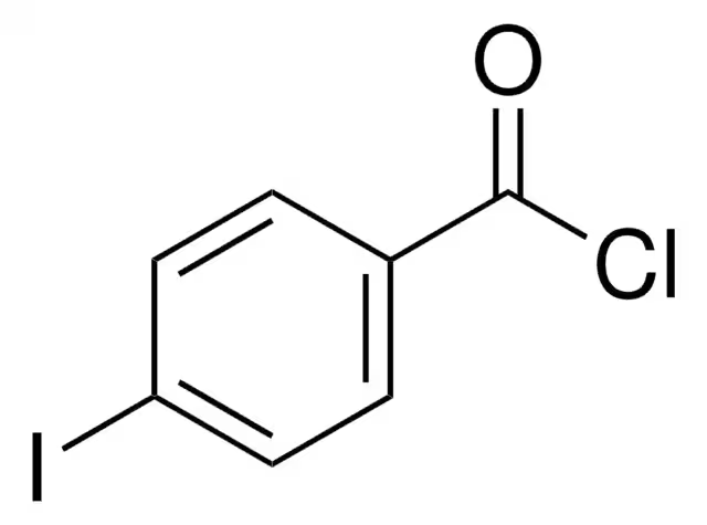 4-Iodobenzoyl chloride structure, CAS 1711-02-0