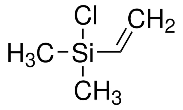 Dimethylvinylchlorosilane structure, CAS 1719-58-0