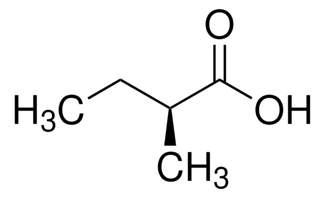 (S)-(+)-2-Methylbutyric acid structure, CAS 1730-91-2