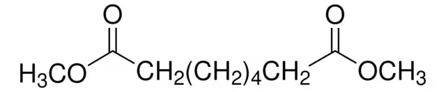 Dimethyl suberate structure, CAS 1732-09-8