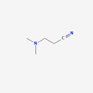 Dimethylaminopropionitrile structure, CAS 1738-25-6