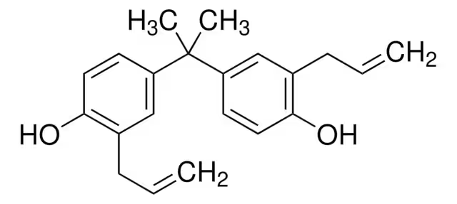 Diallyl bisphenol A structure, CAS 1745-89-7