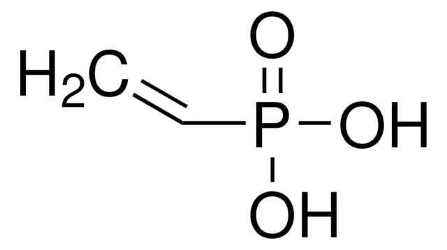 Vinylphosphonic acid structure, CAS 1746-03-8