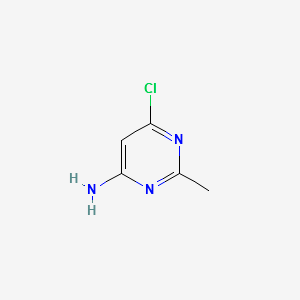 4-Amino-6-chloro-2-methylpyrimidine structure, CAS 1749-68-4